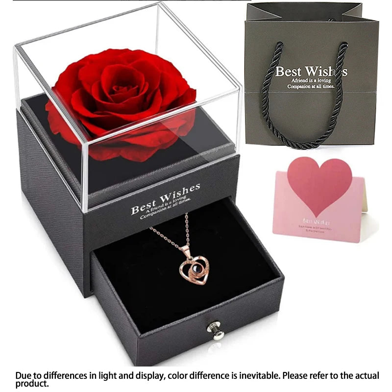 Mother’s Day Flower Gift Necklace