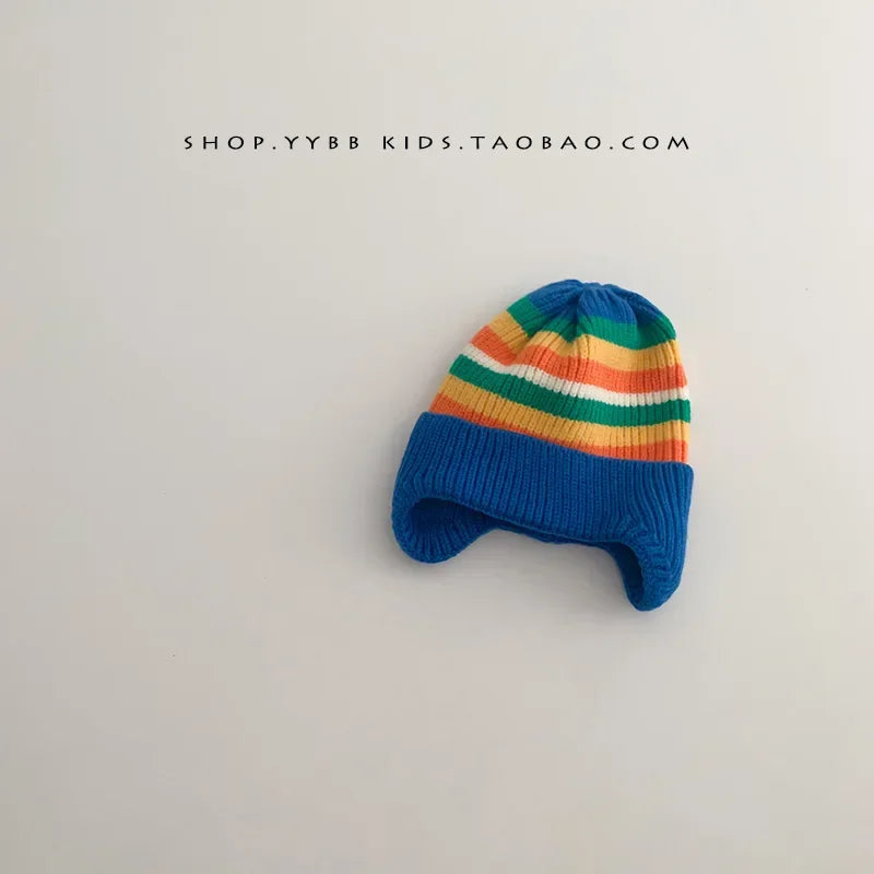 Cozy Bear Knit Baby Hat
