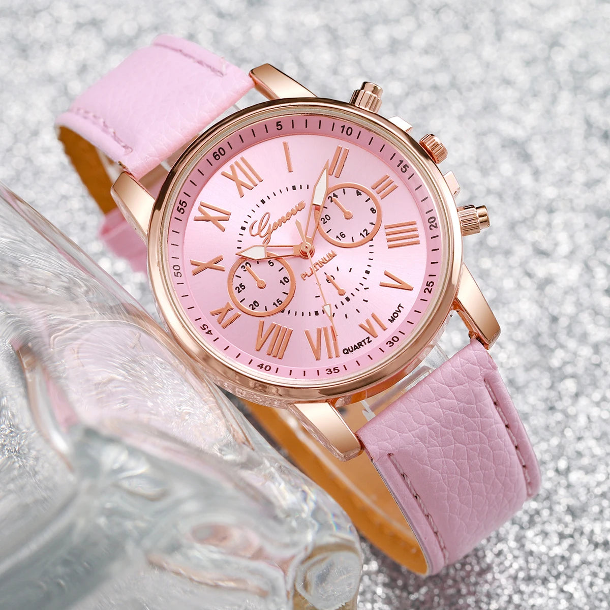 5pcs Women’s Watch & Jewelry Set