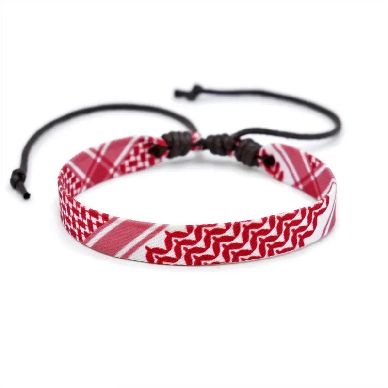 Arabic Scarf Woven Bracelet