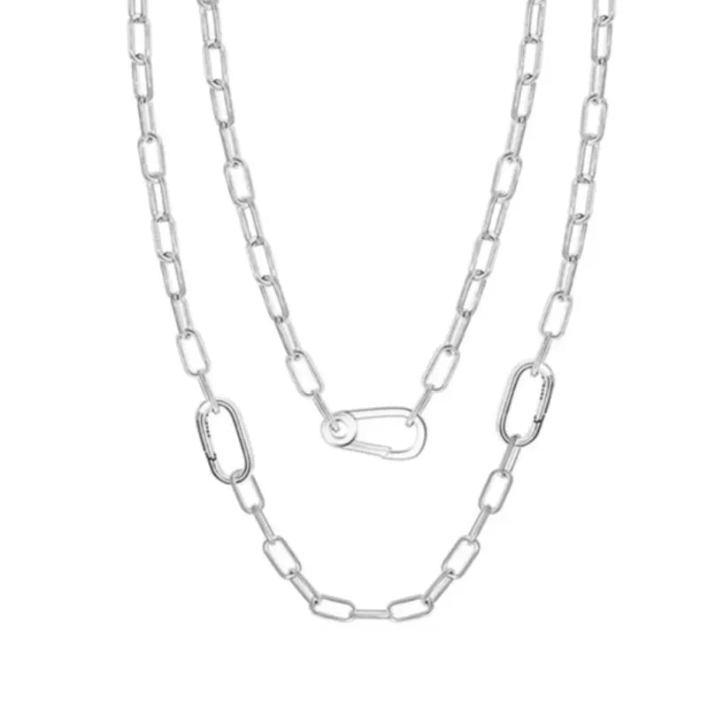 Sterling Silver Moon Bead Pendant