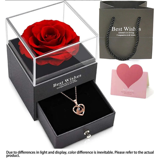 Mother’s Day Flower Gift Necklace