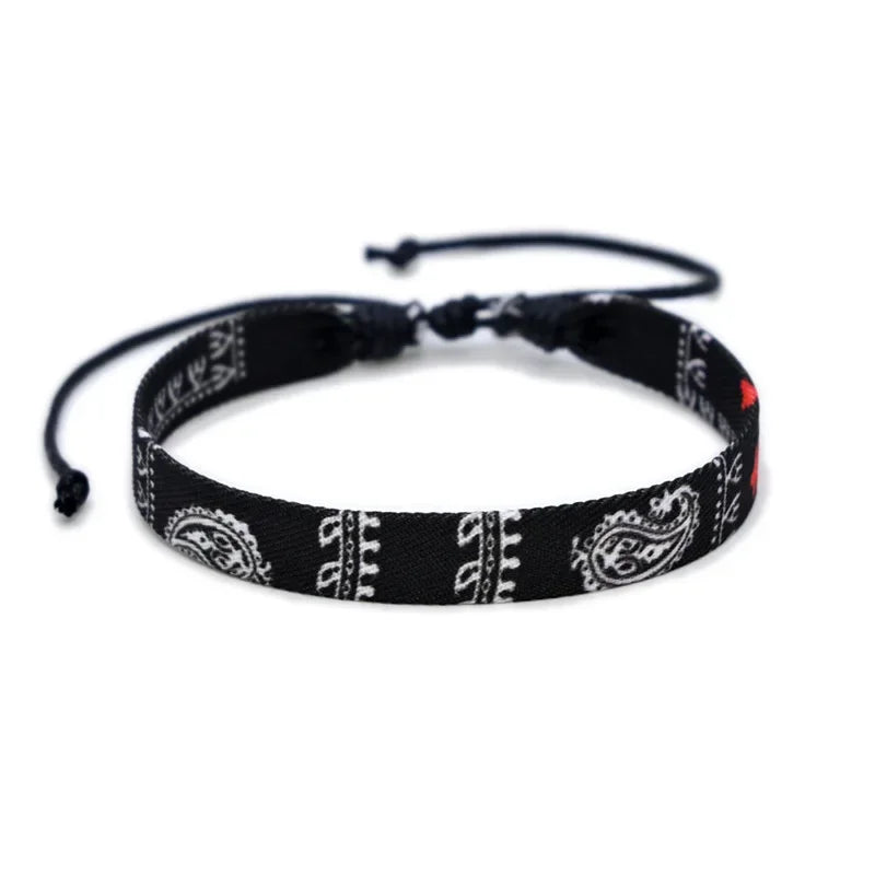 Arabic Scarf Woven Bracelet