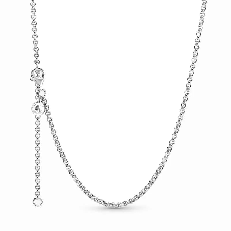 Sterling Silver Moon Bead Pendant