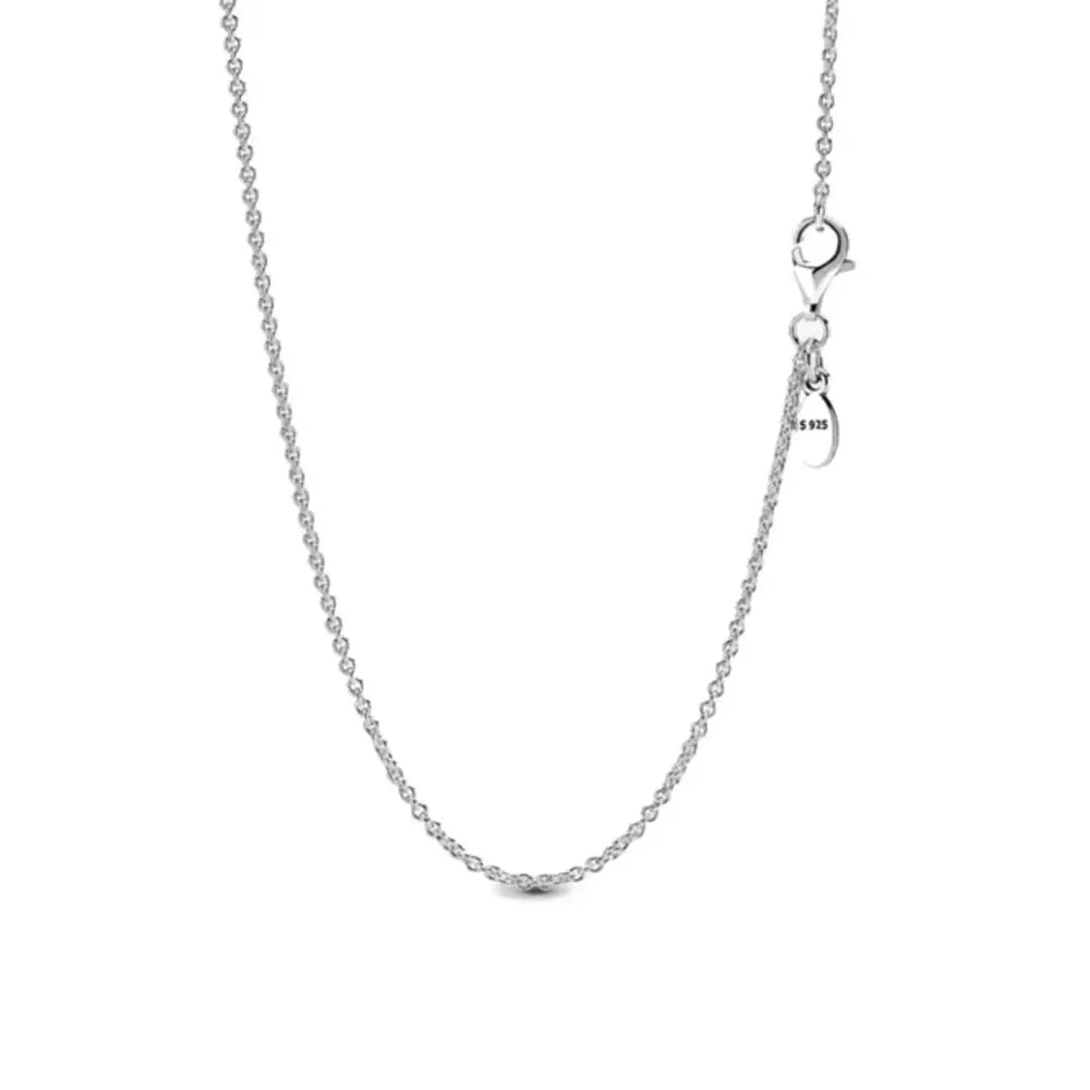 Sterling Silver Moon Bead Pendant