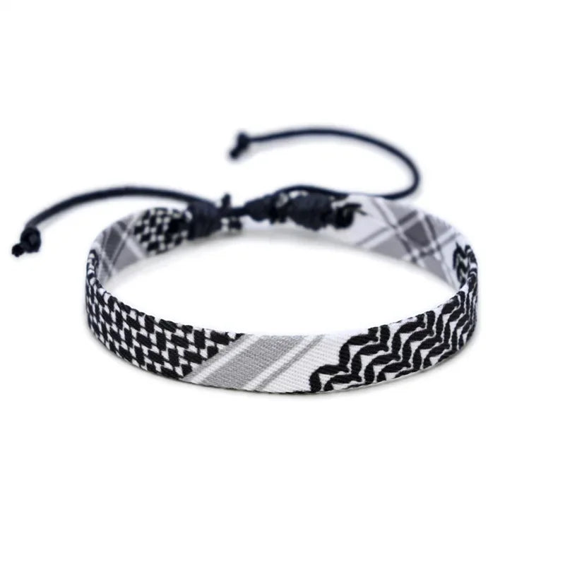 Arabic Scarf Woven Bracelet