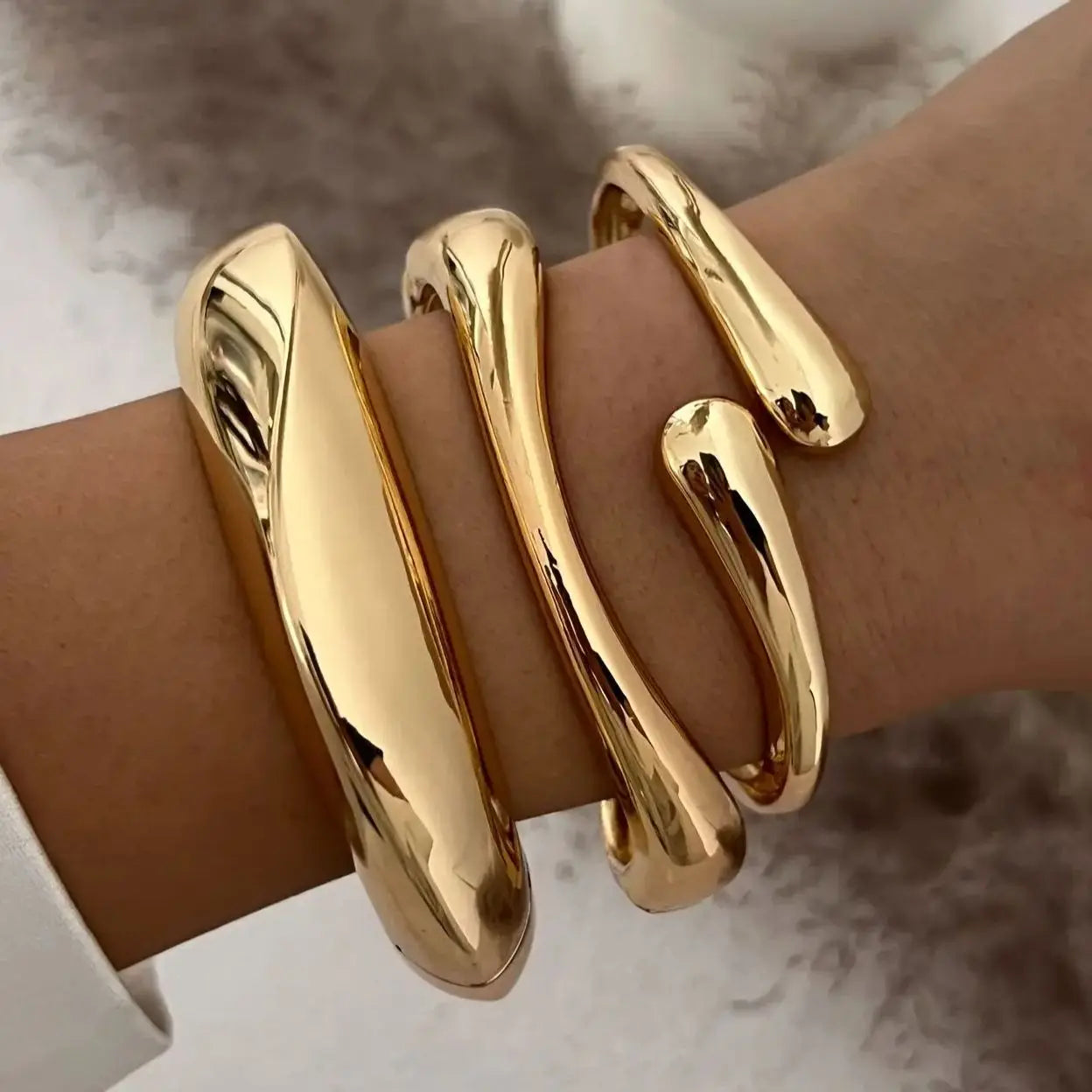 Geometric Hip Hop Bangle