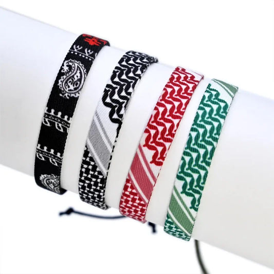 Arabic Scarf Woven Bracelet