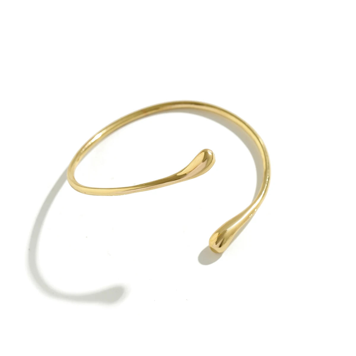 Vintage Water Drop Cuff Bangle