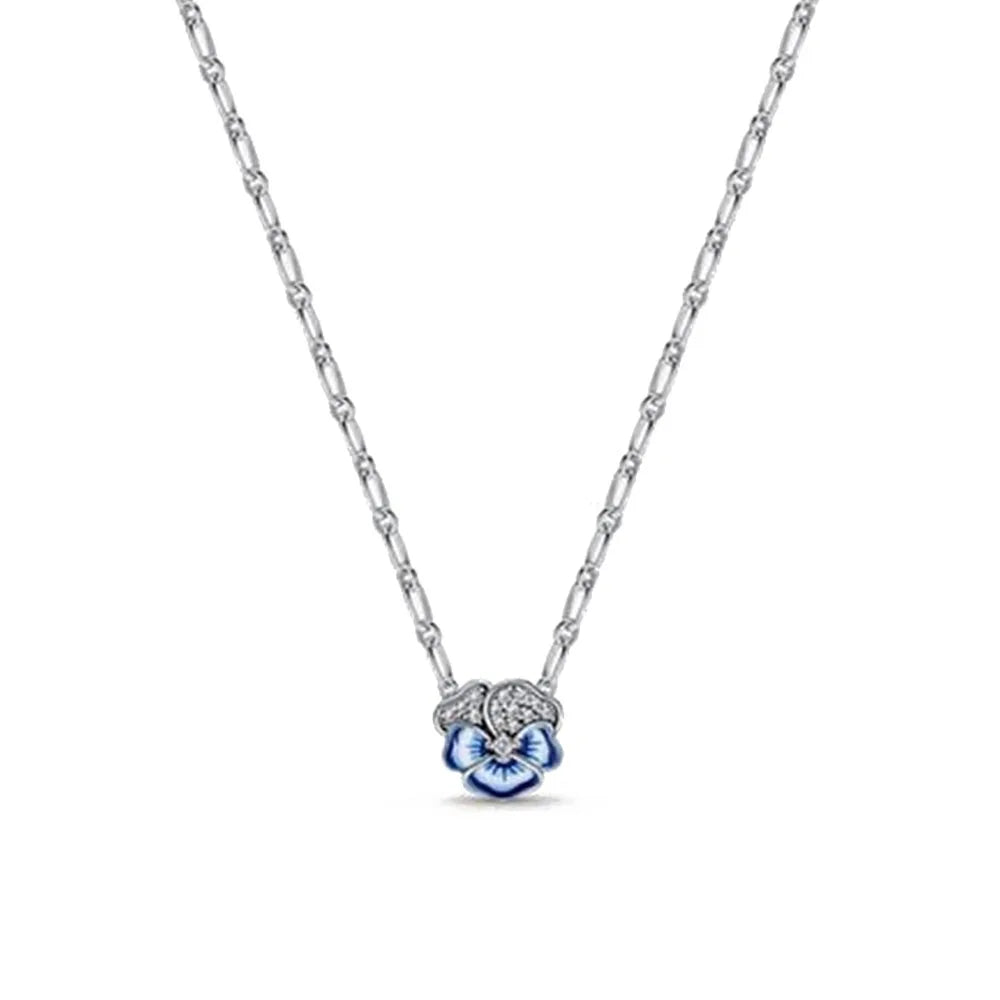 Sterling Silver Moon Bead Pendant