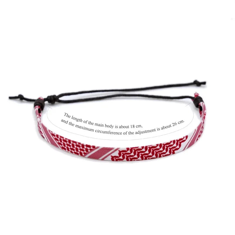 Arabic Scarf Woven Bracelet
