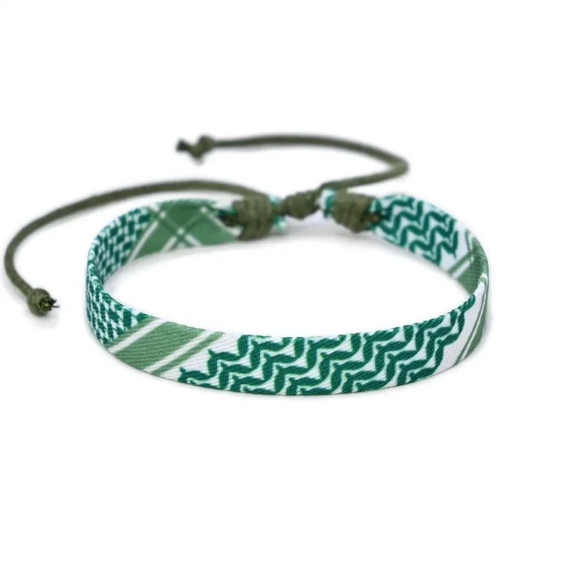 Arabic Scarf Woven Bracelet
