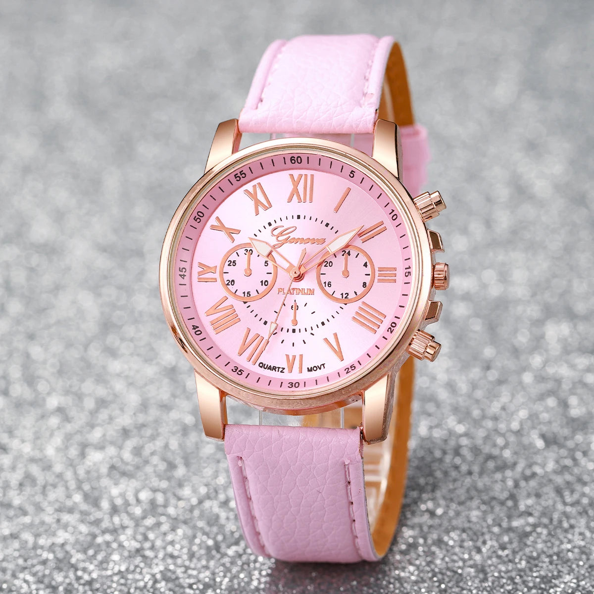 5pcs Women’s Watch & Jewelry Set