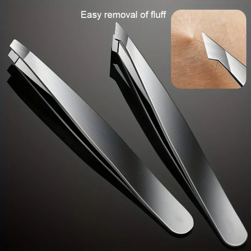 4pcs Professional Tweezer Set