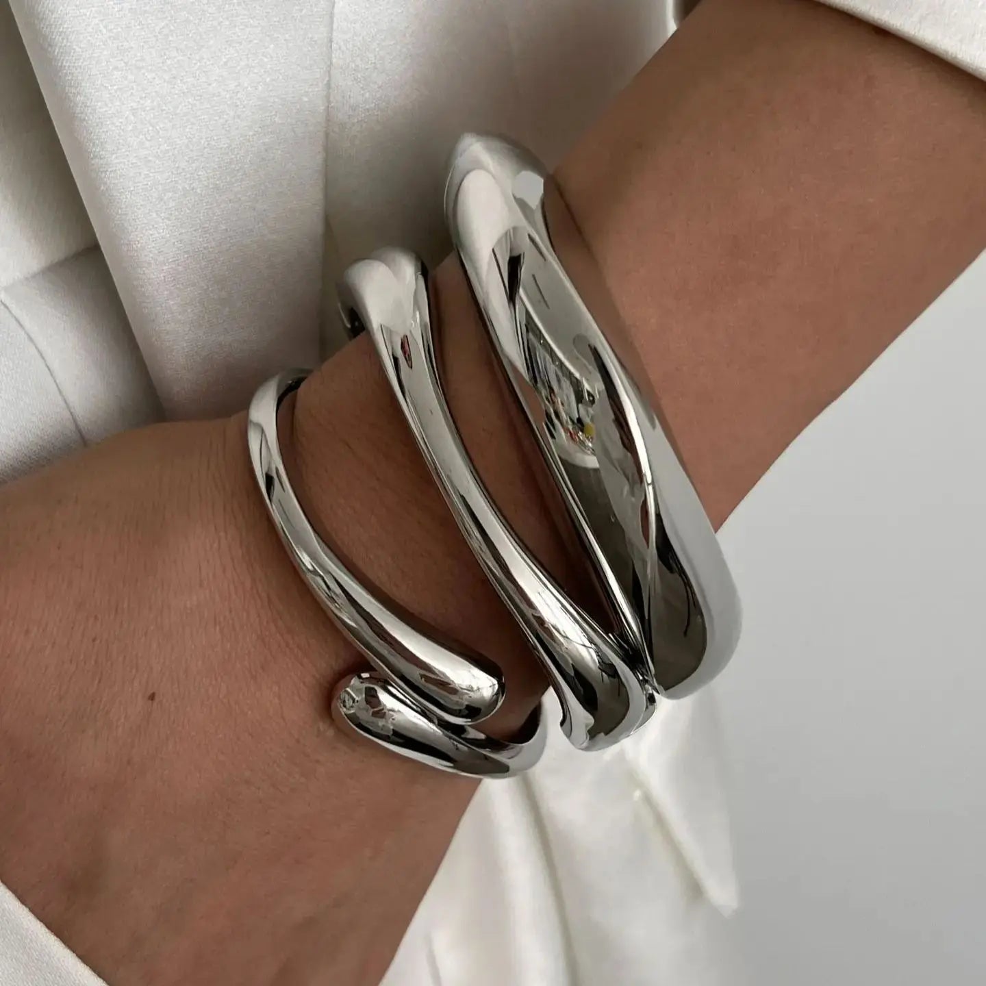 Geometric Hip Hop Bangle